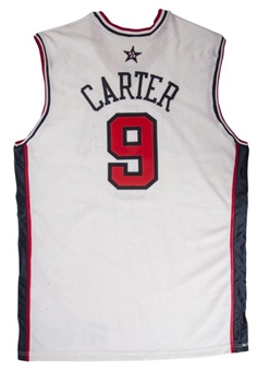 2000 Vince Carter USA Olympic Basketball Game Worn Jersey (MEARS)